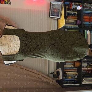 Grommet Back Tank Dress